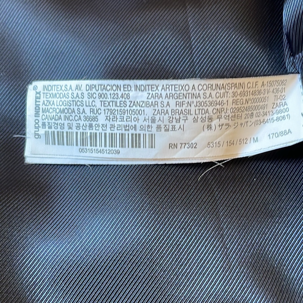 Women's Blue Coat - Picture 11 of 12